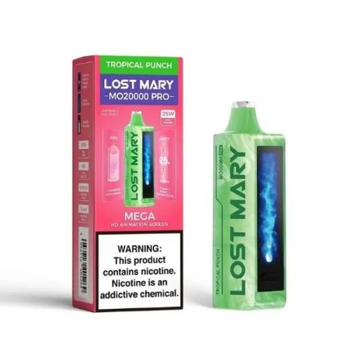 Lost Mary MO20000 PRO Rechargeable Vape Best Flavor Tropical Punch