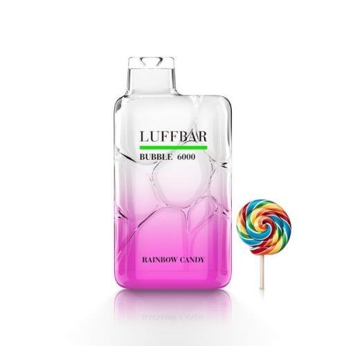 luffbar bubble 6000 puffs disposable 10 pack rainbow candy f0889c46 db76 4f5c a1ea 8a07b09775c7