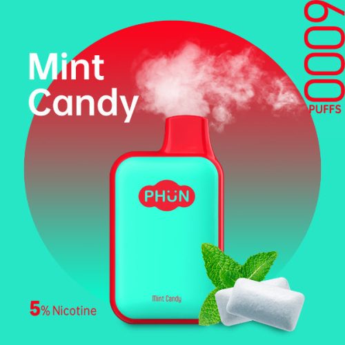 mint candy phun box 6000 puffs disposable f8474a12 3695 4672 acf5 2393888ea314