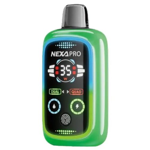 nexa pro 30000 puffs disposable sour apple icy jpg