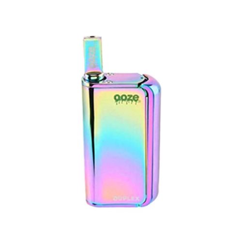 ooze duplex pro dual extract vaporizer kit 1000mah rainbow