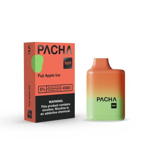 pachamama syn 4500 puffs disposable 10 pack fuji apple ice 1651732a 56bf 4620 89cd 46f8d936e567