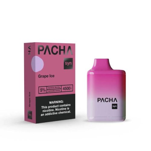 pachamama syn 4500 puffs disposable 10 pack grape ice cec9343f 38ba 40d1 b9e1 167d14864e4d