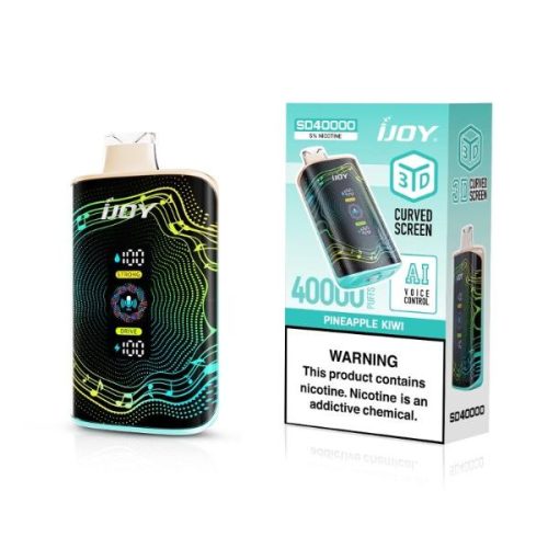 Best Deal iJoy SD40000 40K Puffs AI Voice Control Disposable Pineapple Kiwi