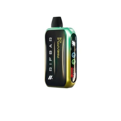 Rifbar Turbo-X 15000 Single Disposable Vape 18mL Best Flavor  Disposable Pineapple Ice