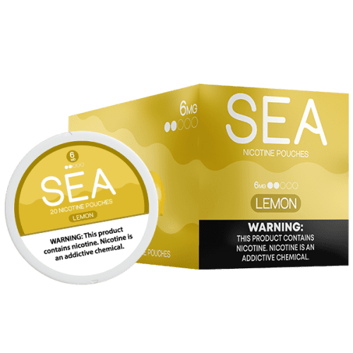 Best Deal SEA Semi-Dry Nicotine Pouches 5 Pack - Lemon