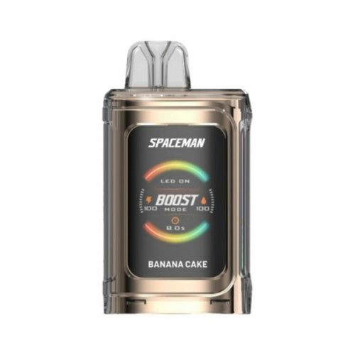 Best Deal SpaceMan Prism 20K Rechargeable Vape Banana Cake