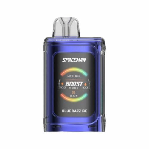 Best Deal SpaceMan Prism 20K Rechargeable Vape Blue Razz Ice