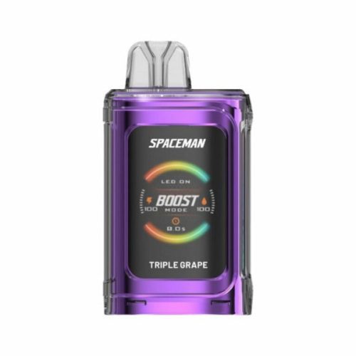 Best Deal SpaceMan Prism 20K Rechargeable Vape Triple Grape