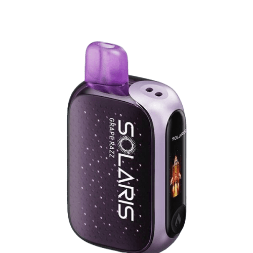 Best Deal Solaris 25K Puffs Rechargeable Vape 18mL Grape Razz