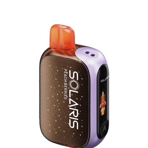 Best Deal Solaris 25K Puffs Rechargeable Vape 18mL Peach Berries