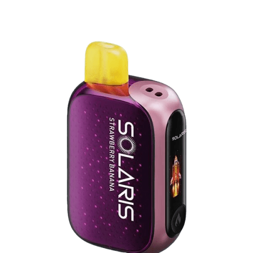 Best Deal Solaris 25K Puffs Rechargeable Vape 18mL Strawberry Banana