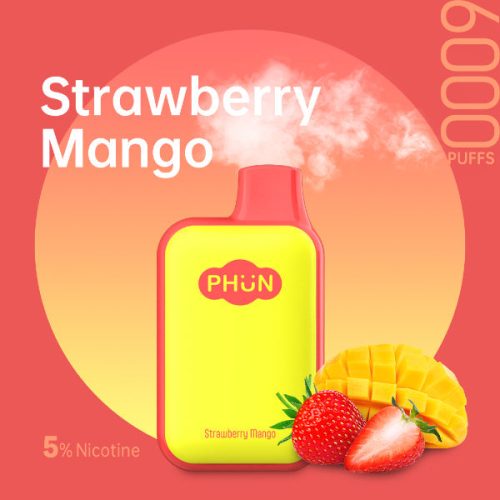 strawberry mango phun box 6000 puffs disposable 126efd6c d96a 43e6 ab91 ecb3cdc99f2b