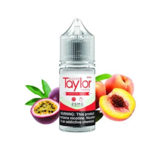 taylor salts passion peach 30ml eliquid 587273 400x 1ca504f9 f573 4e50 b557 e0c1808046c2