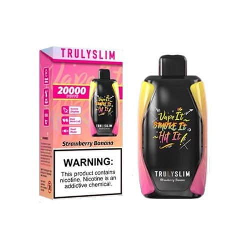 truly bar trulyslim 20000 puffs disposable strawberry banana 5a7d11ba 8d9e 4908 be49 e91304c5da44