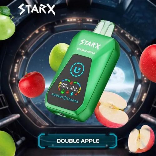 Best Deal UPENDS STARX S20000 Rechargeable Disposable Vape 21mL 5 Pack Double Apple