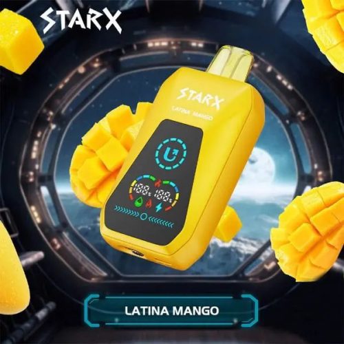 Best Deal UPENDS STARX S20000 Rechargeable Disposable Vape 21mL 5 Pack Latino Mango