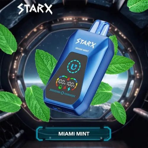 Best Deal UPENDS STARX S20000 Rechargeable Disposable Vape 21mL 5 Pack Miami Mint