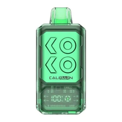 uwell caliburn bar s18000 disposable miami mint jpg