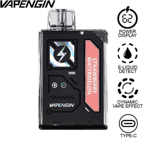 Vapengin Pluto 7500 Puffs Disposable Vape 17mL  Best Flavor Strawberry Watermelon