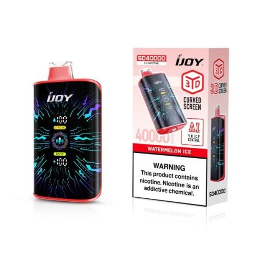 Best Deal iJoy SD40000 40K Puffs AI Voice Control Disposable Watermelon Ice