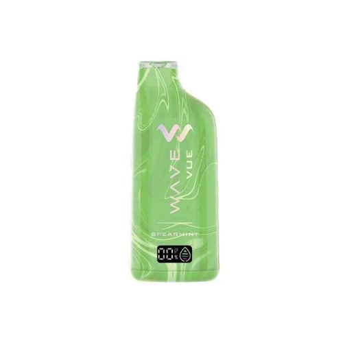 wave vue 10000 puff rechargeable disposable spearmint jpg