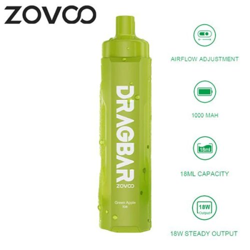 zovoo drag bar r6000 green apple ice 85739555 85ea 441c b383 319571030d06