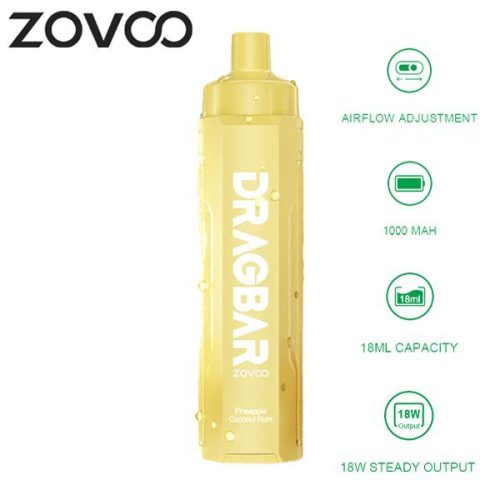 zovoo drag bar r6000 pineapple coconut rum 1 42eec8ec 0e05 418d ae55 a83ec49962d1