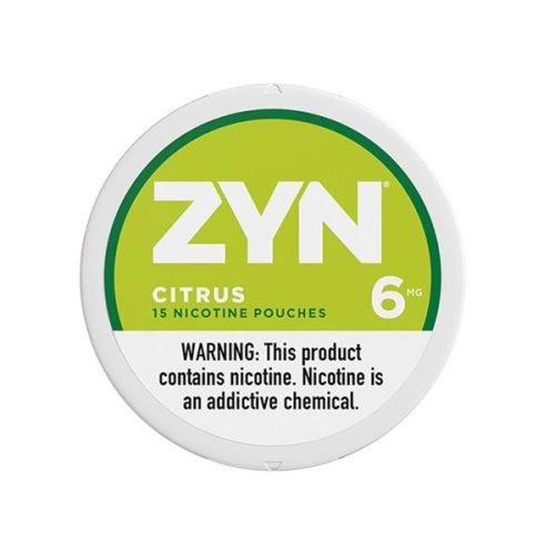 zyn nicotine pouches citrus