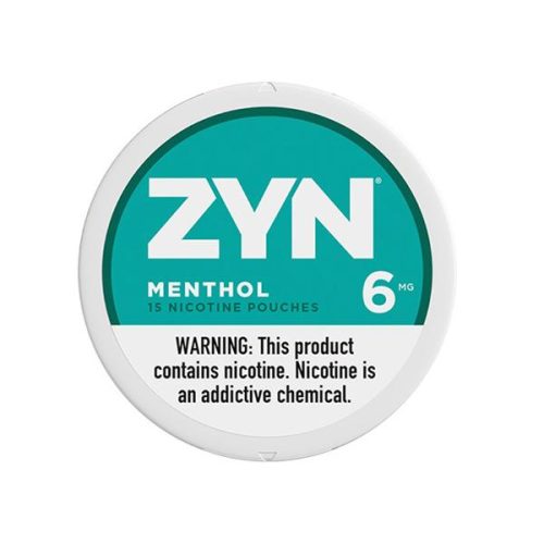 zyn nicotine pouches menthol