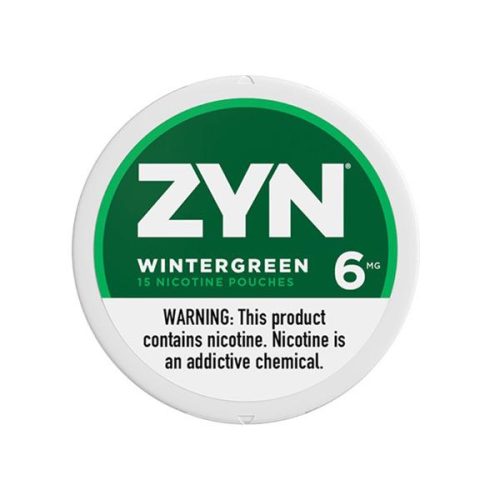 zyn nicotine pouches wintergreen